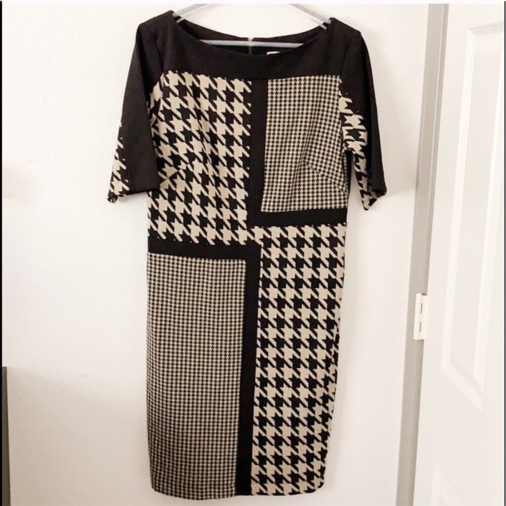 Julian Taylor Pepita Midi Dress